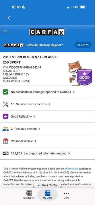 2013 Mercedes-Benz W204 C-Class - Image 16 of 16