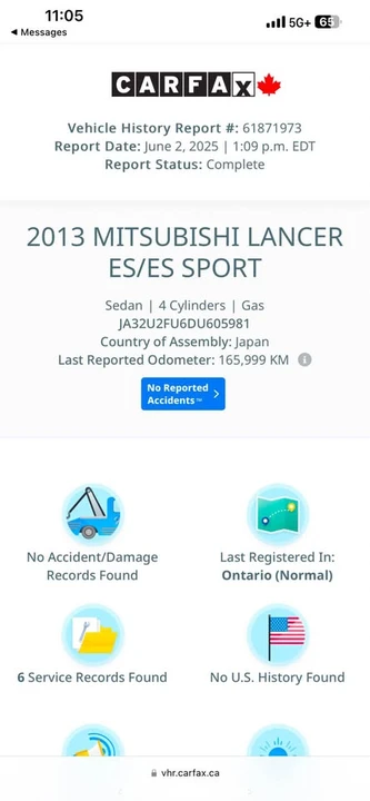 2013 Mitsubishi Lancer 10th Gen - Image 14 of 14