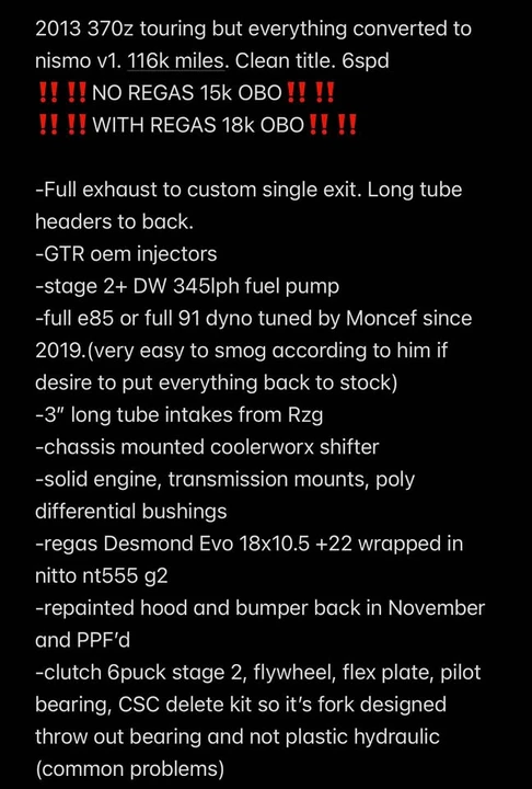 2013 Nissan 370Z 6th Gen - Image 6 of 7