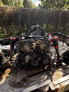 Nissan 370z Engine and Transmission with Subframe