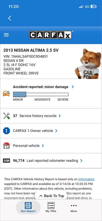 2013 Nissan Altima 5th Gen - Image 5 of 16
