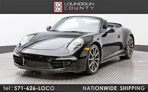 2013 Porsche 911 Carrera 4S Convertible