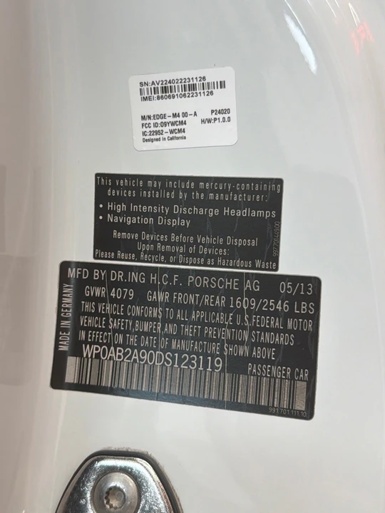 2013 Porsche 991 Carrera S - Image 21 of 21