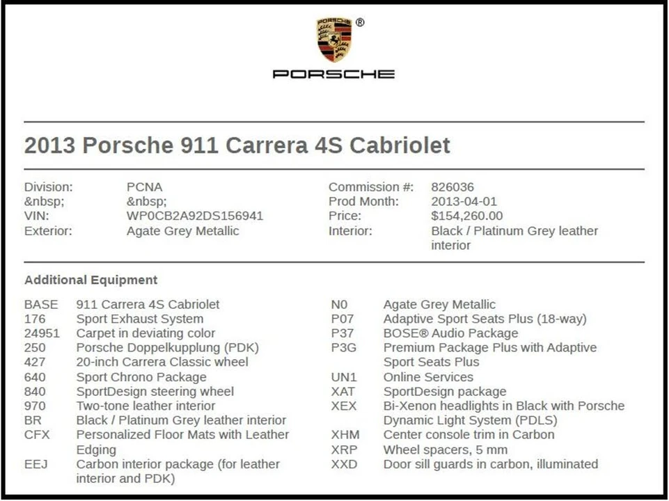 2013 Porsche 991 Carrera 4S - Image 7 of 29