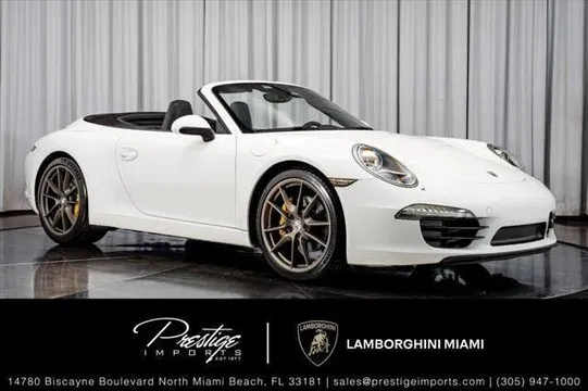 2013 Porsche 911 Carrera Cabriolet RWD