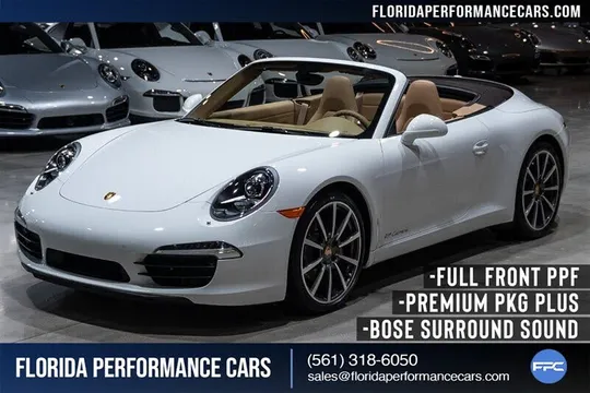 2013 Porsche 911 Carrera Cabriolet