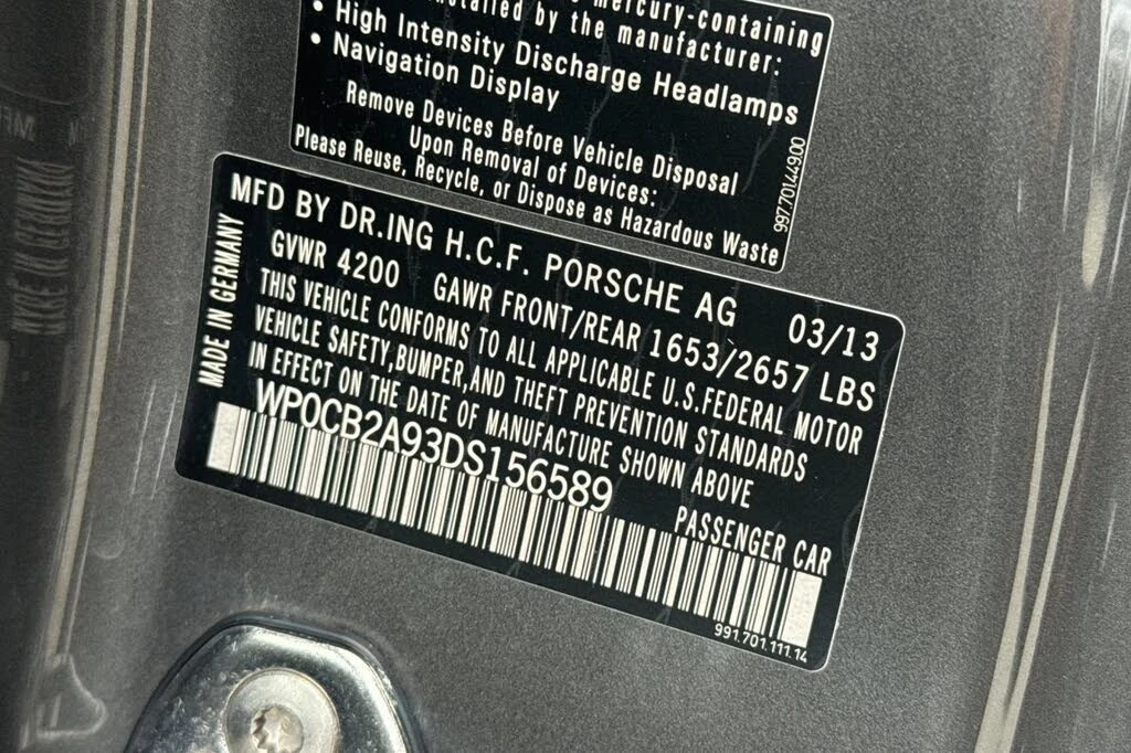 2013 Porsche 991 Carrera S - Image 26 of 31