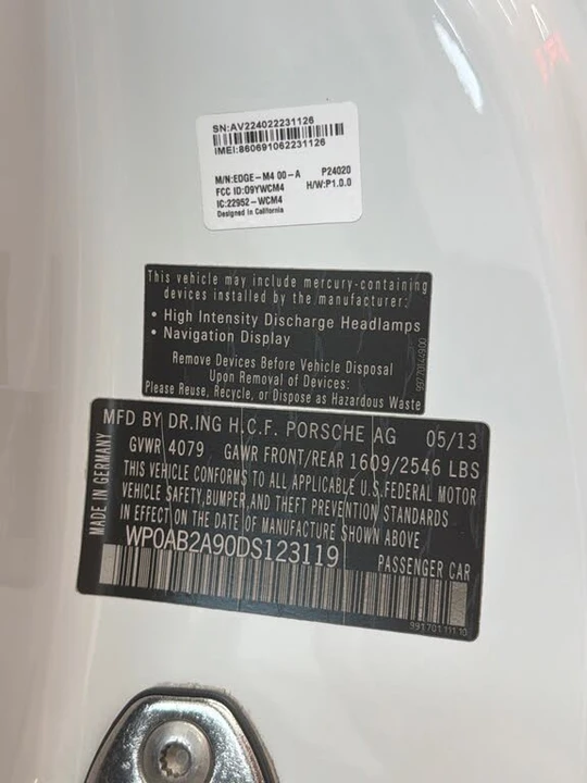 2013 Porsche 991 Carrera S - Image 21 of 24