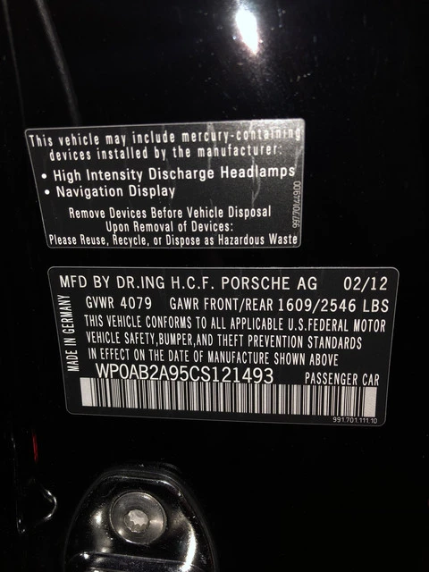 2013 Porsche 991 Carrera S - Image 15 of 15