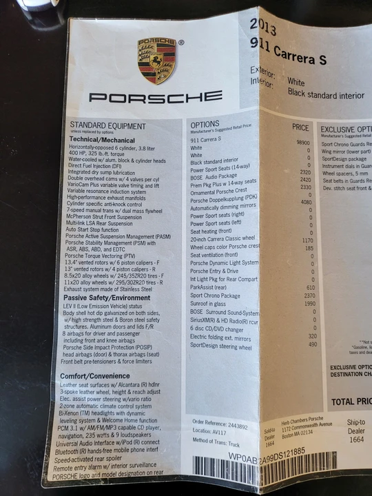 2013 Porsche 991 Carrera S - Image 23 of 31