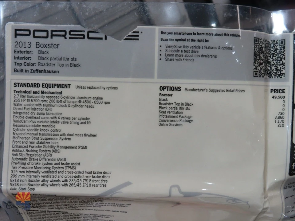 2013 Porsche 981 Boxster - Image 6 of 21