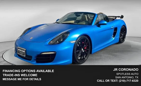 2013 Porsche Boxster Base Convertible