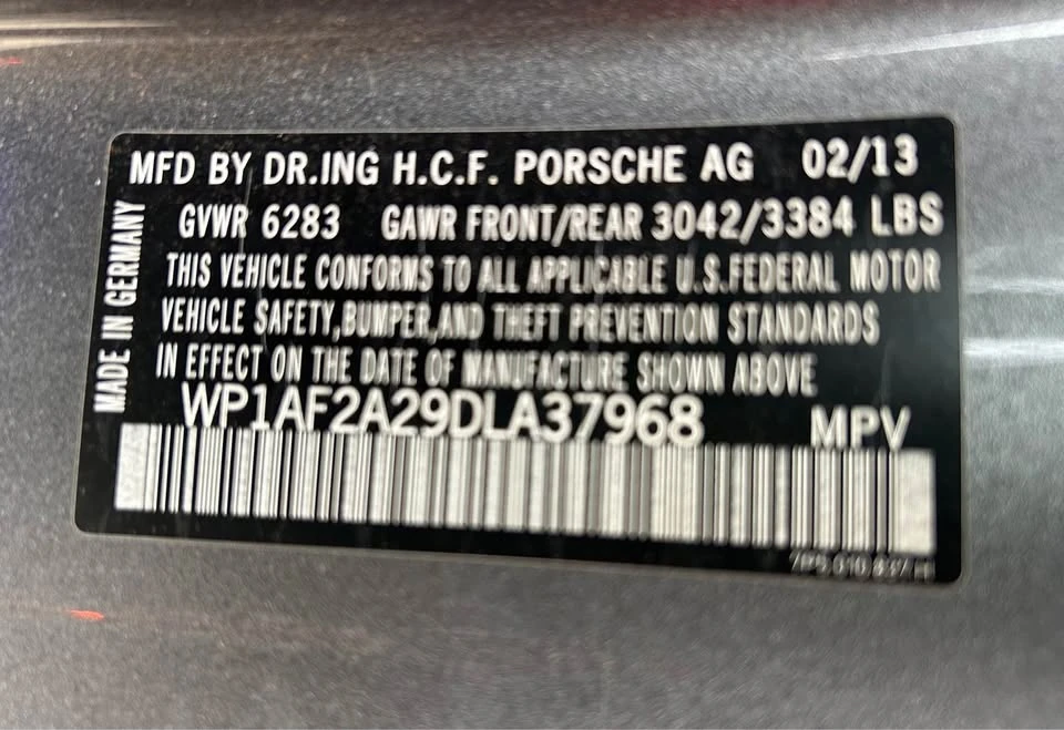 2013 Porsche 958 Cayenne Diesel - Image 20 of 20