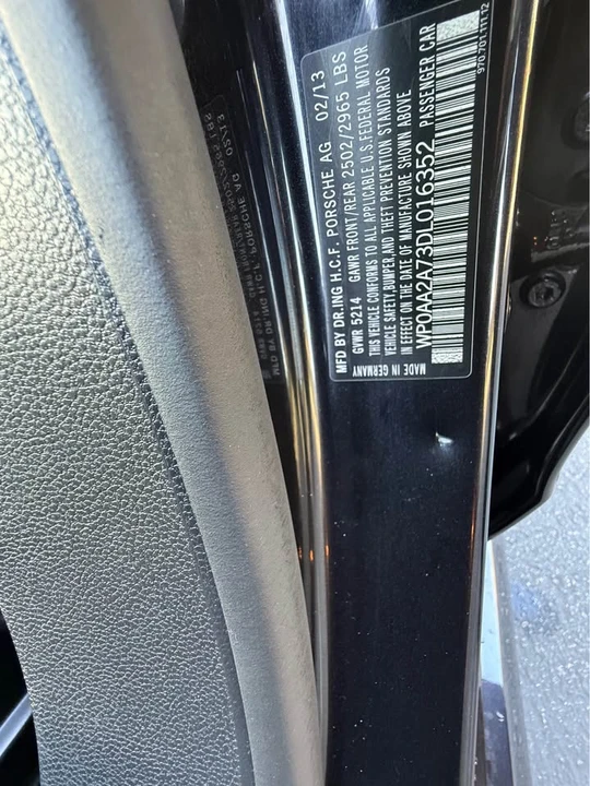 2013 Porsche 970 Panamera - Image 20 of 20
