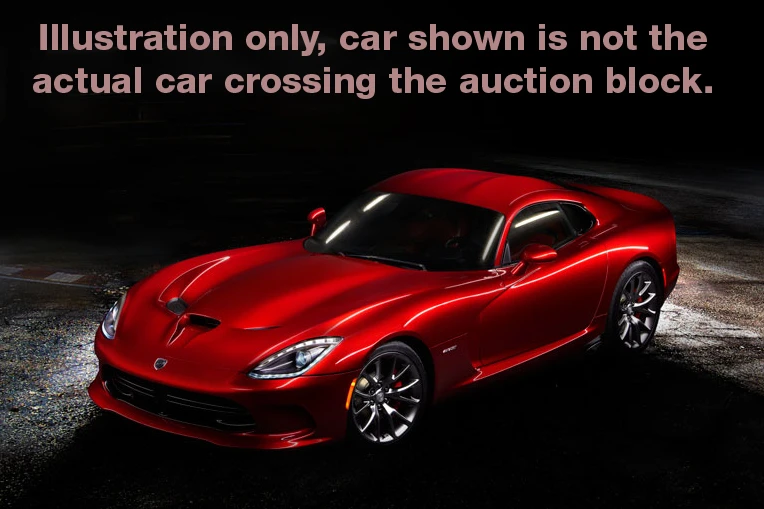 2013 Dodge Viper 5th Gen - Image 2 of 2