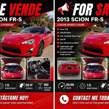 2013 Scion FR-S