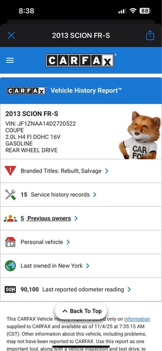 2013 Scion FR-S - Image 16 of 16