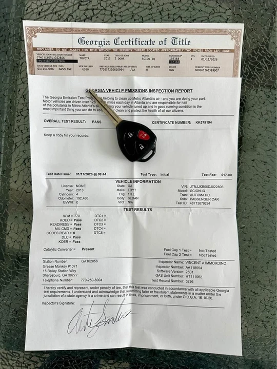 2013 Scion iQ - Image 11 of 11