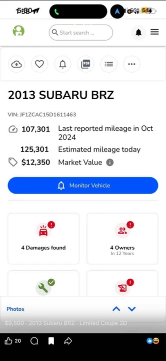 2013 Subaru BRZ 1st Gen - Image 2 of 8