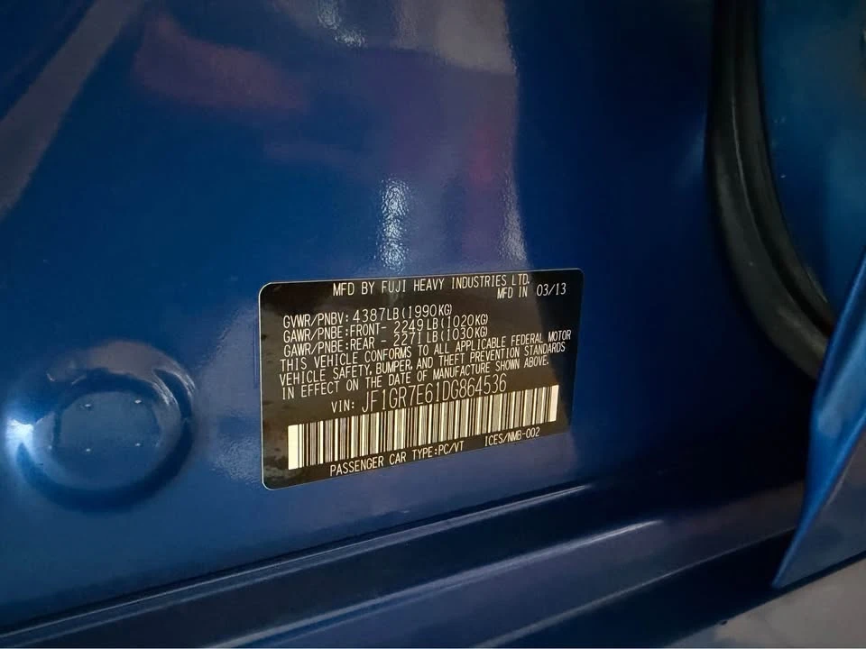 2013 Subaru Impreza WRX 3rd Gen - Image 9 of 17