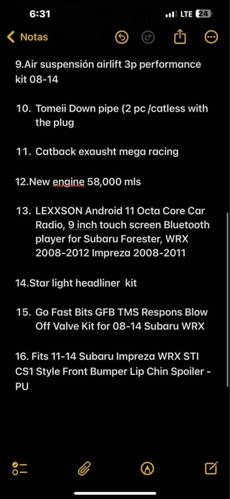 2013 Subaru Impreza WRX 3rd Gen - Image 5 of 6
