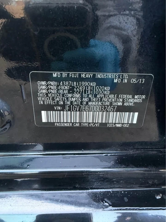 2013 Subaru Impreza WRX 3rd Gen - Image 14 of 15