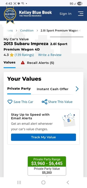 2013 Subaru Impreza 4th Gen - Image 2 of 9