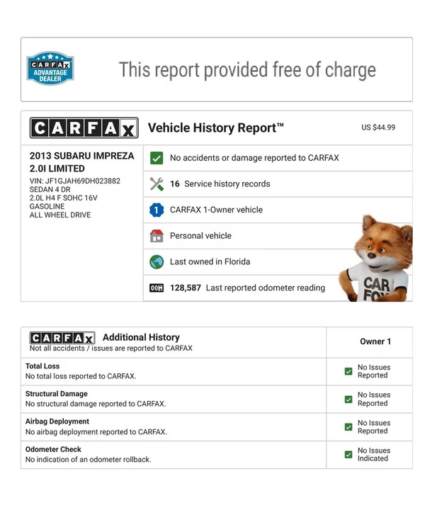2013 Subaru Impreza 4th Gen - Image 2 of 20