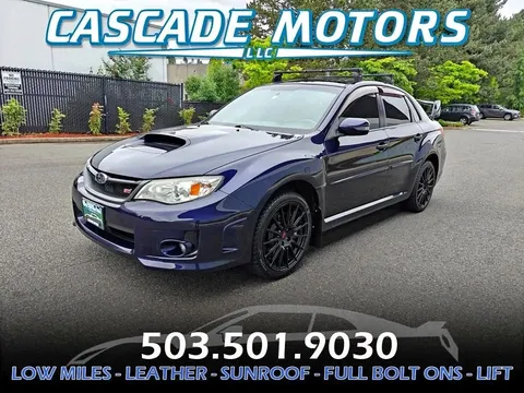2013 Subaru Impreza WRX STI Limited Sedan
