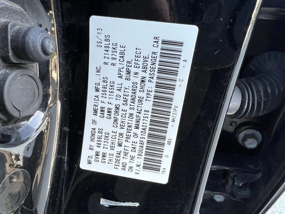 2013 Acura TL 4th Gen - Image 18 of 21