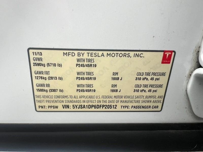 2013 Tesla Model S - Image 15 of 21