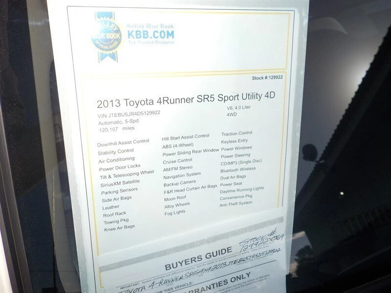 2013 Toyota 4Runner 5th Gen - Image 19 of 20