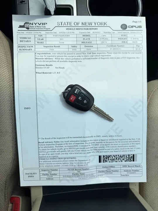 2013 Toyota Camry 7th Gen - Image 14 of 15