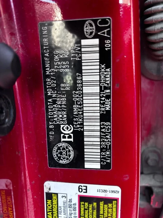 2013 Toyota Matrix 2nd Gen - Image 17 of 18