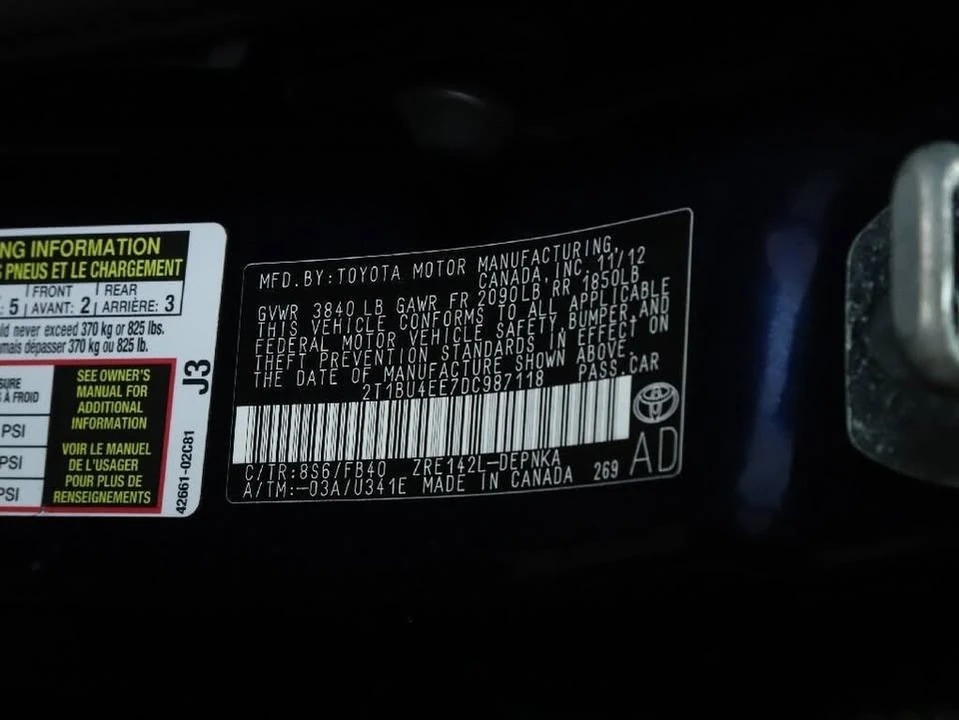 2013 Toyota Corolla 10th Gen - Image 20 of 20
