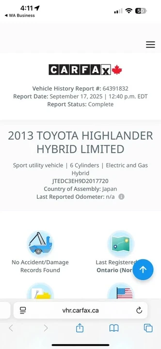 2013 Toyota Highlander - Image 11 of 11