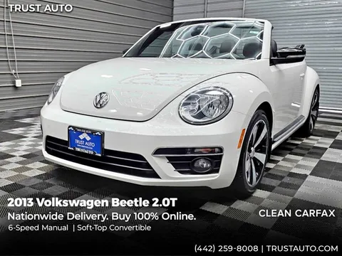 2013 Volkswagen Beetle 2.0T Soft-Top Convertible