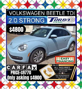 2013 Volkswagen Beetle 2.0T Turbo Hatchback 2D