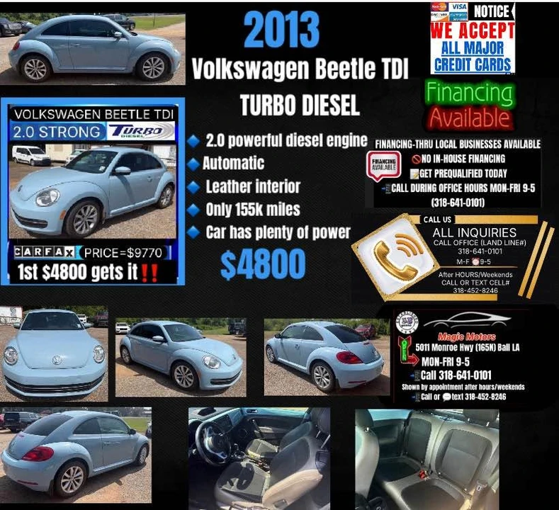 2013 Volkswagen A5 Beetle - Image 10 of 10