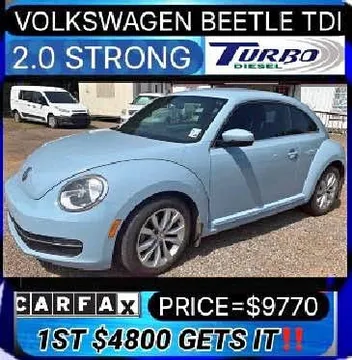 2013 Volkswagen Beetle 2.0T Turbo Hatchback 2D