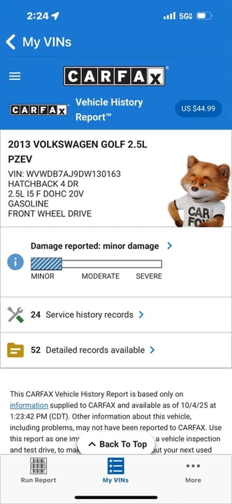2013 Volkswagen Golf Mk6 - Image 13 of 13