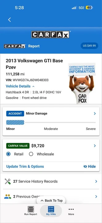 2013 Volkswagen GTI Mk6 - Image 12 of 12