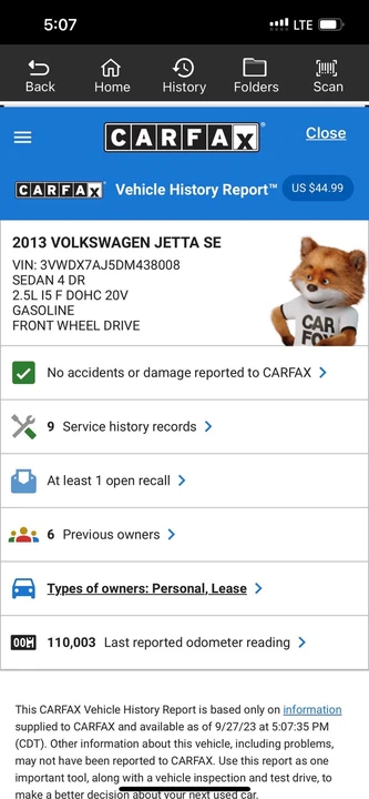 2013 Volkswagen A6 Jetta - Image 14 of 21