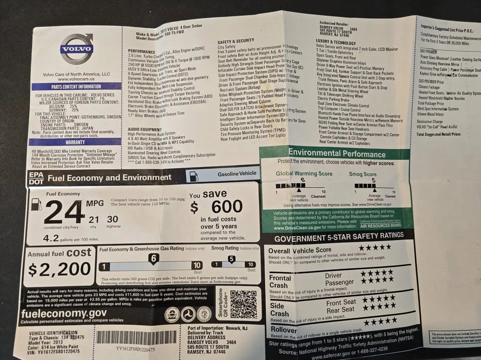 2013 Volvo S60 2nd Gen - Image 17 of 17