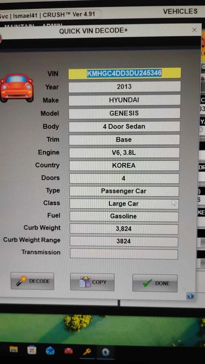 2013 Hyundai Genesis - Image 7 of 7