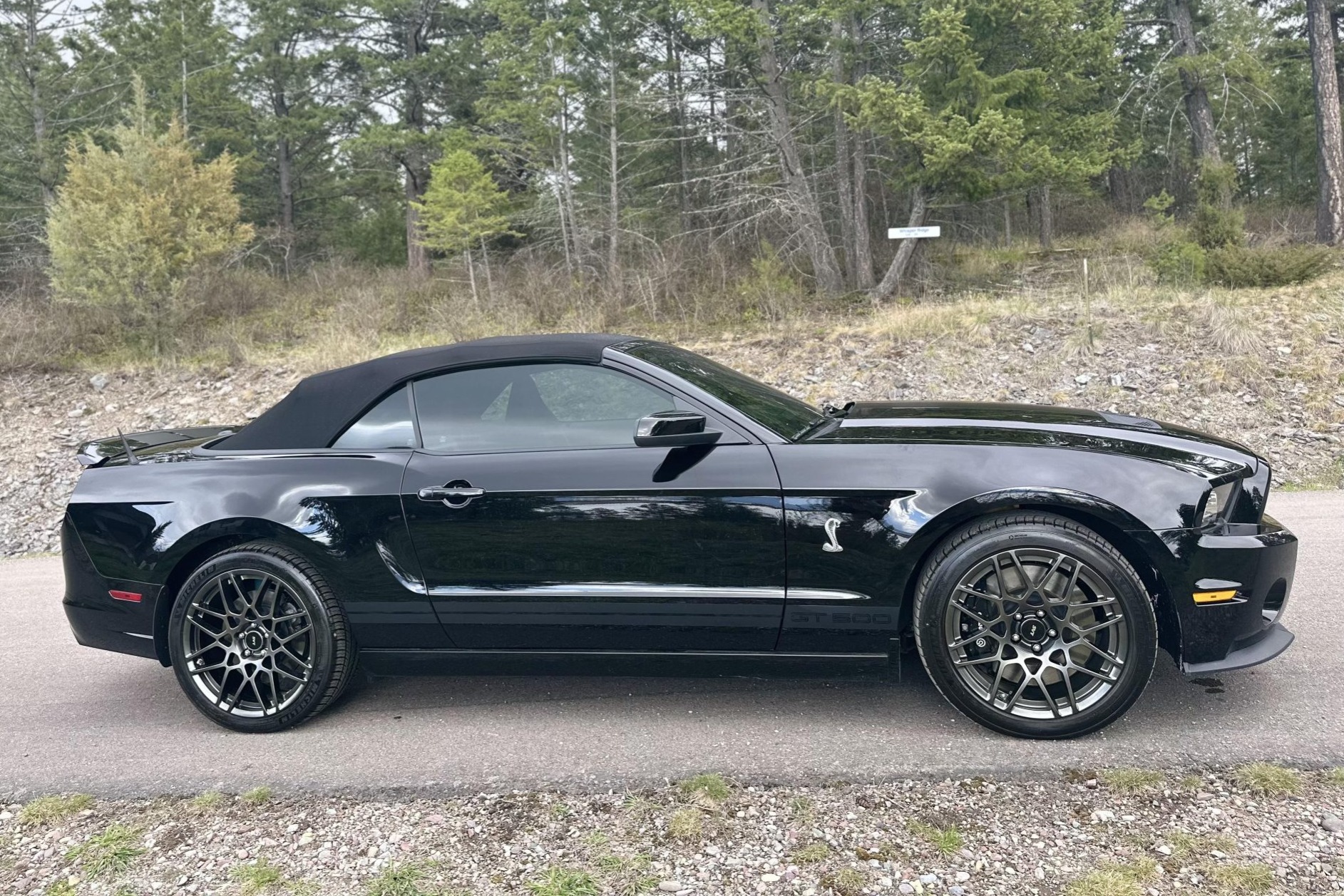2k-Mile 2013 Ford Mustang Shelby GT500 Convertible