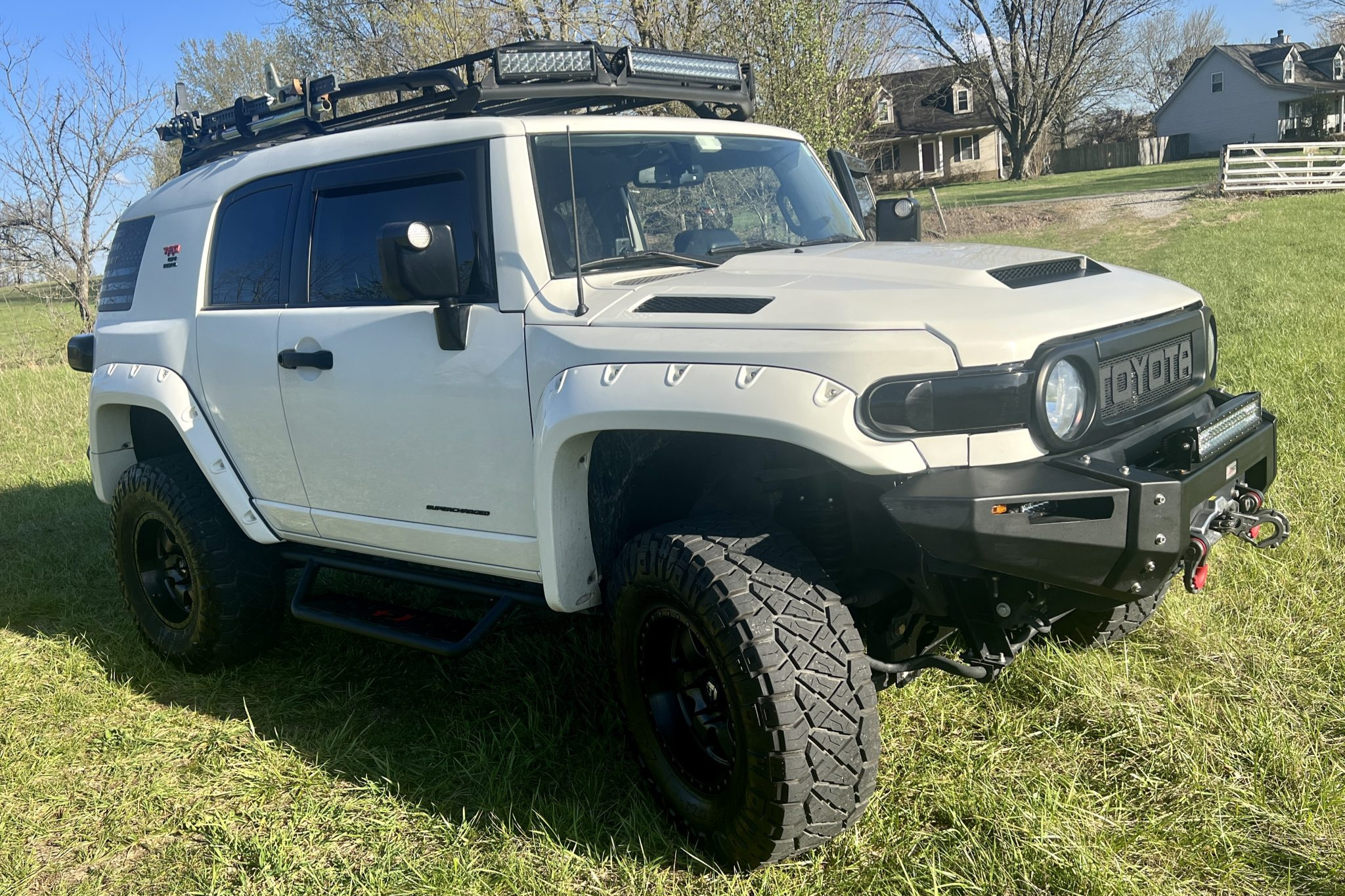 Supercharged 2013 Toyota FJ Cruiser
