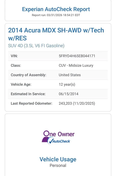 2014 Acura MDX 3rd Gen - Image 19 of 20
