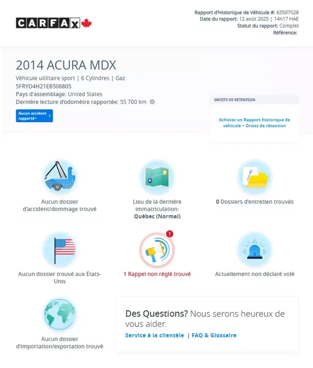 2014 Acura MDX 3rd Gen - Image 2 of 20