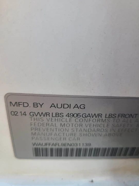 2014 Audi B8 A4 - Image 12 of 15